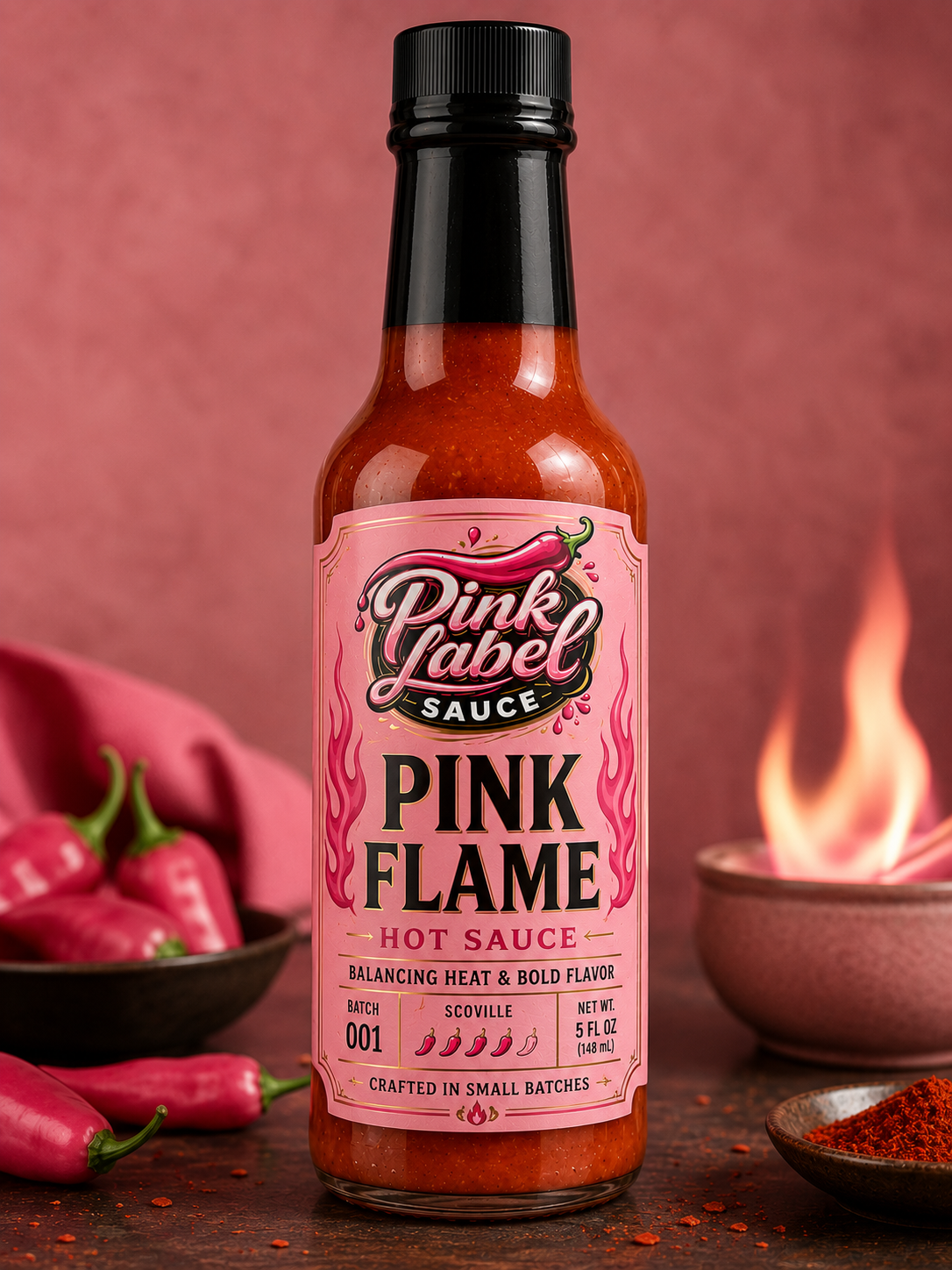 🌺 Pink Flame